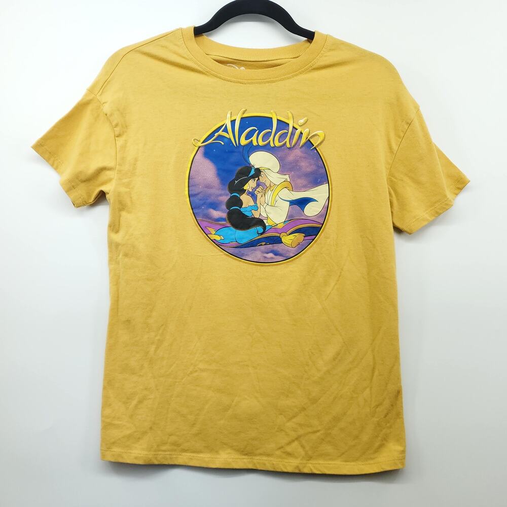 Disney Aladdin Jasmine Magic Carpet Graphic Short Sleeve T Shirt Medium